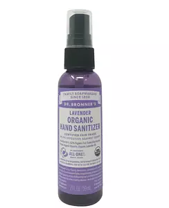 Dr. Bronner's Organic Hand Sanitizer Lavender
