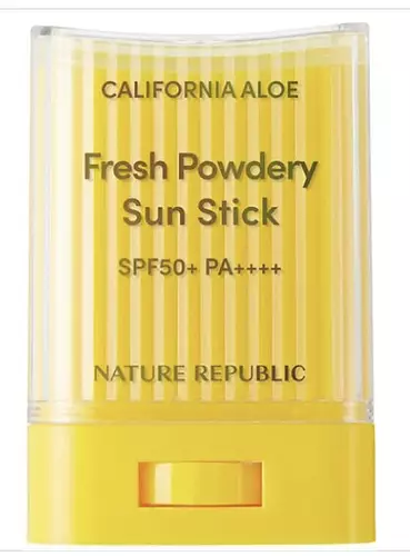 Nature Republic California Aloe Fresh Powdery Sun Stick SPF50+ Pa++++