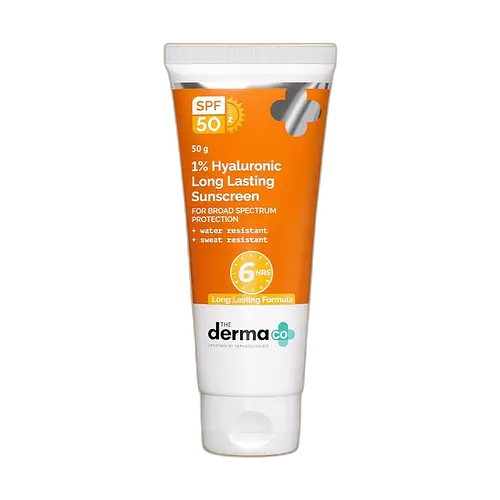 The Derma Co 1% Hyaluronic Long Lasting Sunscreen SPF 50