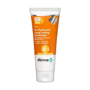 The Derma Co 1% Hyaluronic Long Lasting Sunscreen SPF 50