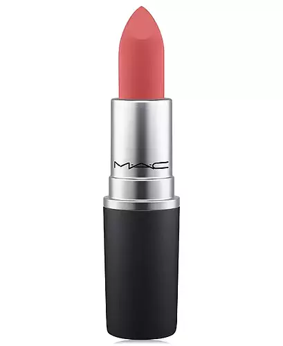 Mac Cosmetics Powder Kiss Lipstick Sheer Outrage
