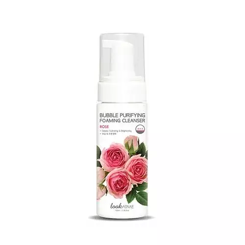 lookATME Bubble Purifying Foaming Cleanser Rose