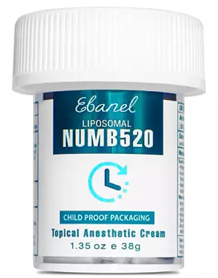 Ebanel Labs 5% Lidocaine Topical Anesthetic Cream