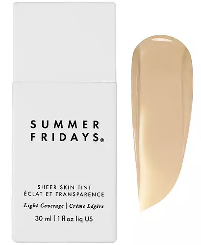Summer Fridays Sheer Skin Tint Shade: 1