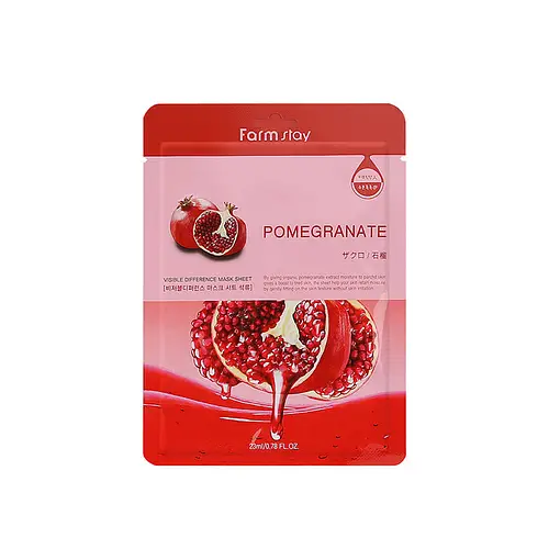 Farm Stay Visible Difference Mask Sheet Pomegranate