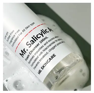 Mr. Skincare Mr. Salicylic Acid 2% Foam Cleanser