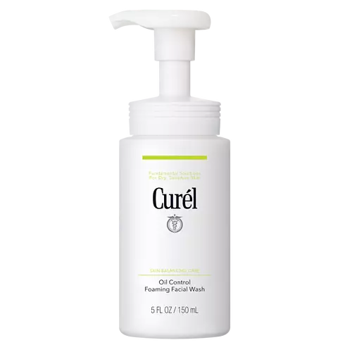 Curel Oil Control Foaming Facial Wash