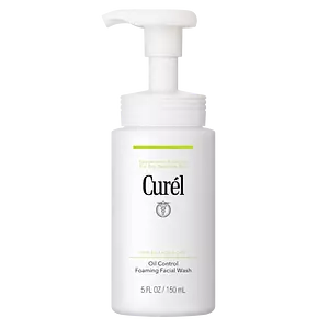 Curel Oil Control Foaming Facial Wash