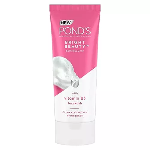Pond's Bright Beauty Spotless Glow Facewash With Vitamin B3