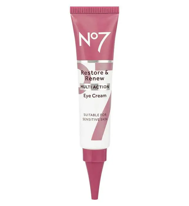 No7 Restore & Renew Multi Action Eye Cream (Ingredients Explained)