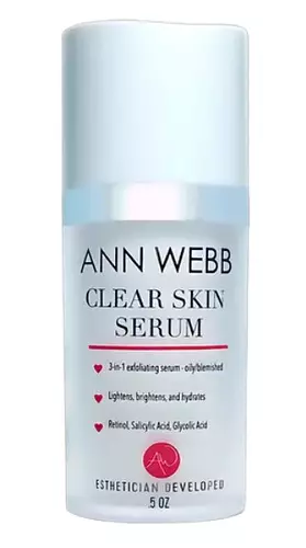 Ann Webb Skin Care Clear Skin Serum
