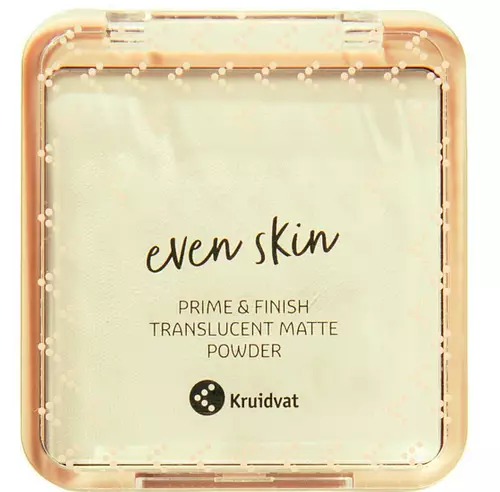 Kruidvat Even Skin Prime & Finish Translucent Matte Powder