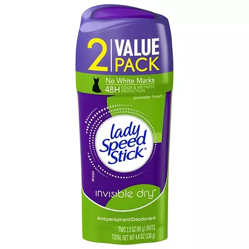 Speed Stick Lady Speed Stick Invisible Dry Antiperspirant Deodorant Powder Fresh