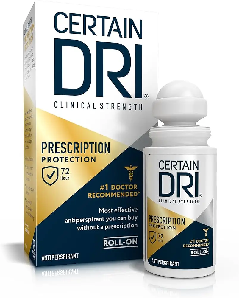 Certain Dri Prescription Strength Clinical Antiperspirant & Deodorant