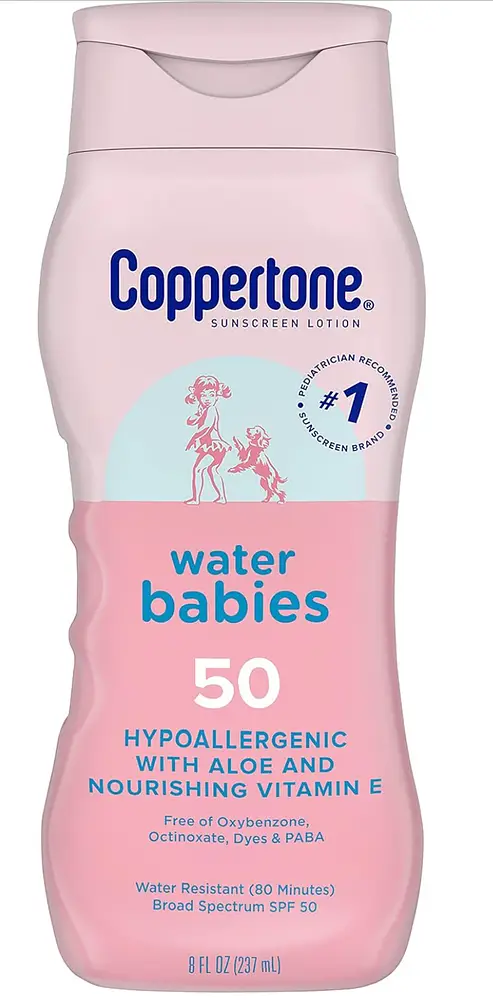 Coppertone Water Babies SPF 50 Hypoallergenic