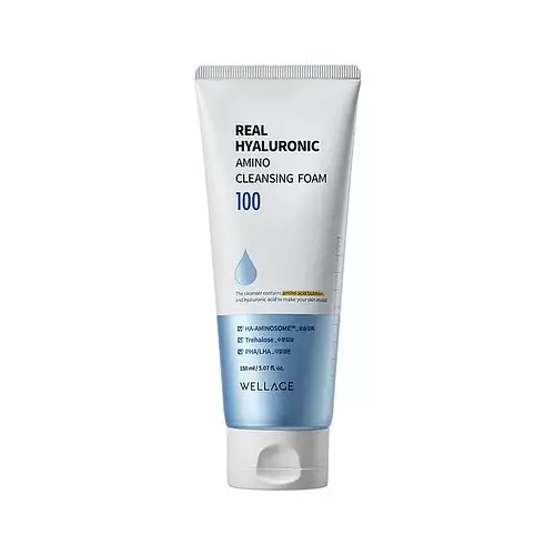 Wellage Real Hyaluronic Amino Cleansing Foam