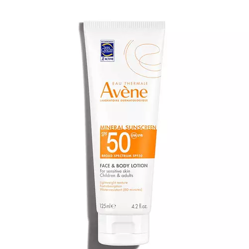 Avène Mineral Sunscreen Face & Body Lotion SPF 50