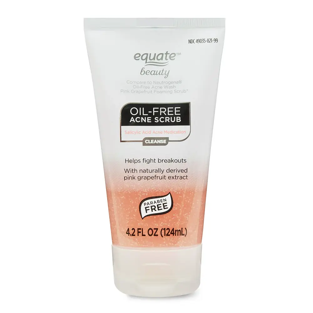 Equate Oil-Free Acne Scrub