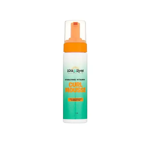 Bask & Bloom Hydrating Vitamin Curl Mousse