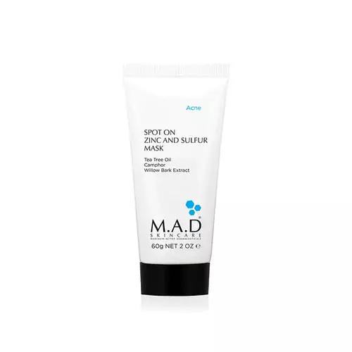 M.A.D Skincare Spot On Zinc and Sulfur Mask