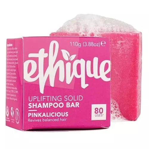 Ethique Pinkalicious Uplifting Solid Shampoo Bar