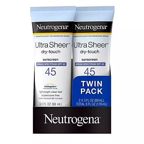 Neutrogena Ultra Sheer Dry-Touch Sunscreen Lotion with Broad Spectrum SPF 45