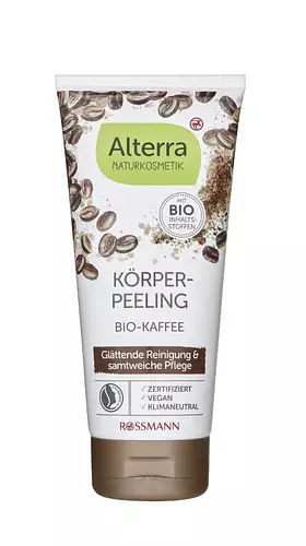Alterra Naturkosmetik Body-Peeling Bio-Kaffee Body Scrub with Natural Coffee