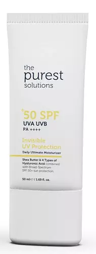 The Purest Solutions Invisible UV Protection - Daily Intensive Moisturizer SPF 50+
