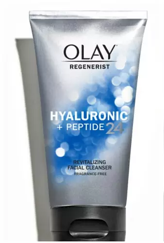 Olay Regenerist Hyaluronic + Peptide 24 Revitalizing Facial Cleanser