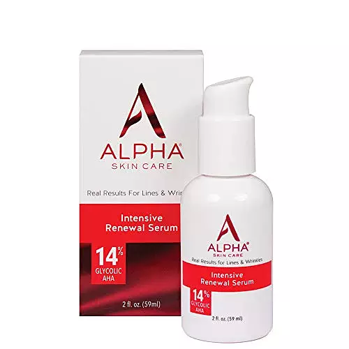 Alpha Skin Care Intensive Renewal Serum 14% Glycolic Alpha Hydroxy Acid