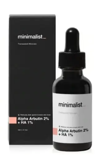 Minimalist Alpha Arbutin 2% + Hyaluronic Acid 1%