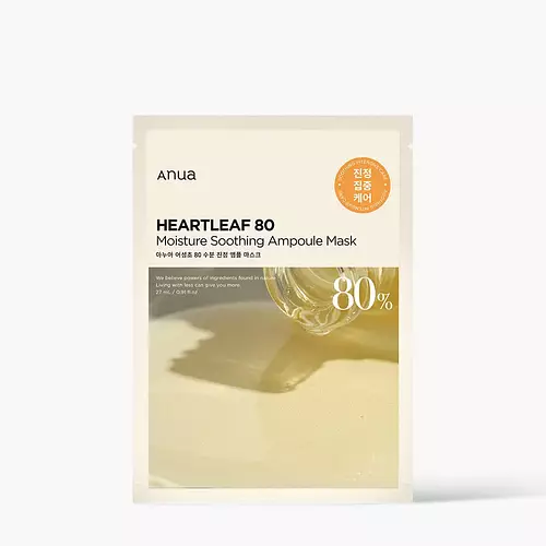 Anua Heartleaf 80% Soothing Ampoule Mask Sheet