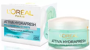 L'Oreal Attiva Hydrafresh Active Face Cream Gel Normal to Combination