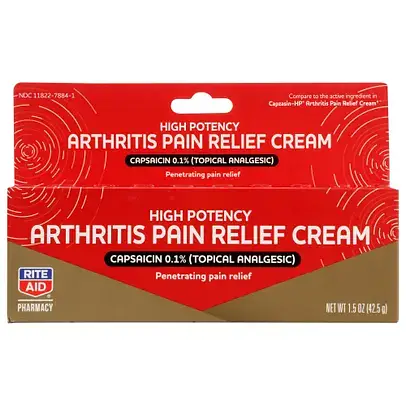 Rite Aid High Potency Arthritis Pain Relief Cream