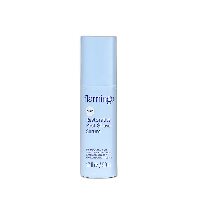 Flamingo Pubic Restorative Post Shave Serum (Ingredients Explained)