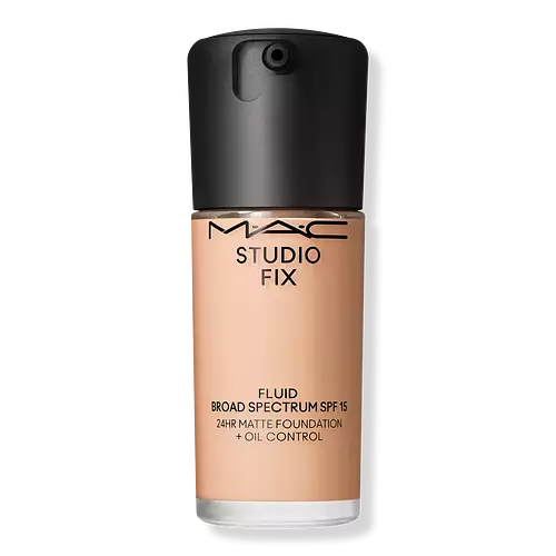 Mac Cosmetics Studio Fix Fluid SPF 15 24HR Matte Foundation + Oil Control N4.75