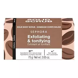 Sephora Collection Solid Body Scrub Exfoliating & Tonifying Caffeine