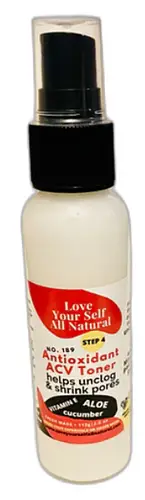 Love Your Self All Natural Antioxidant ACV Toner
