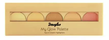 Douglas My Glow Palette Face & Cheeks Highlighters