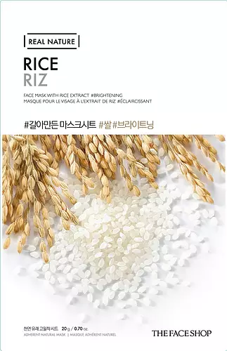The Face Shop Real Nature Face Mask Rice