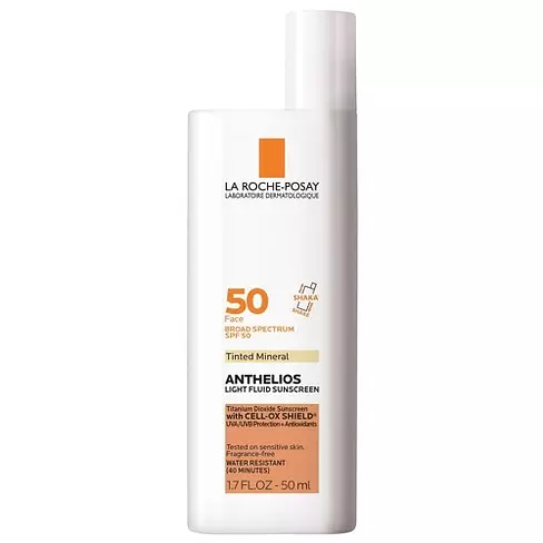 La Roche-Posay Anthelios Tinted Ultra-Light Fluid Mineral Face Sunscreen SPF 50
