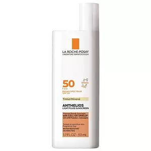 La Roche-Posay Anthelios Tinted Ultra-Light Fluid Mineral Face Sunscreen SPF 50