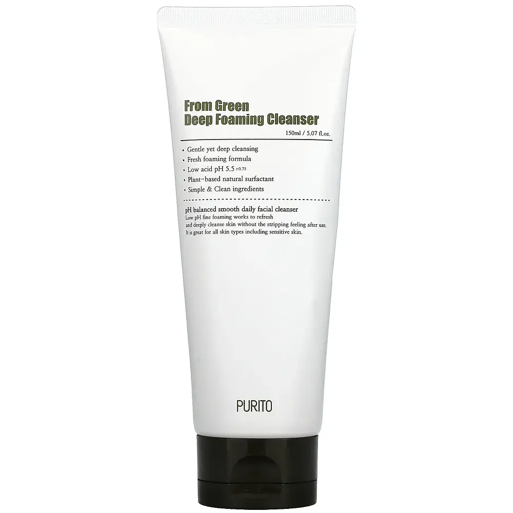 PURITO From Green Deep Foaming Cleanser