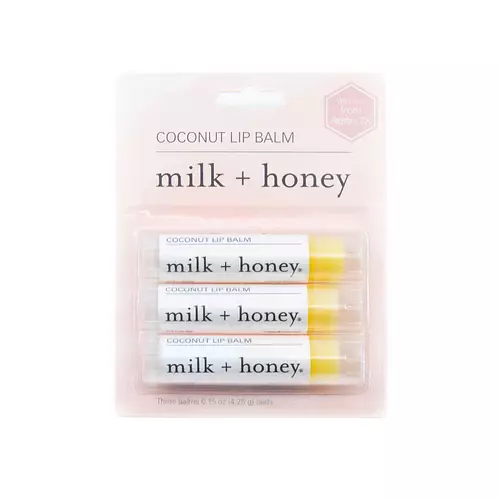 Milk + Honey Coconut Lip Balm (Ingredients Explained)