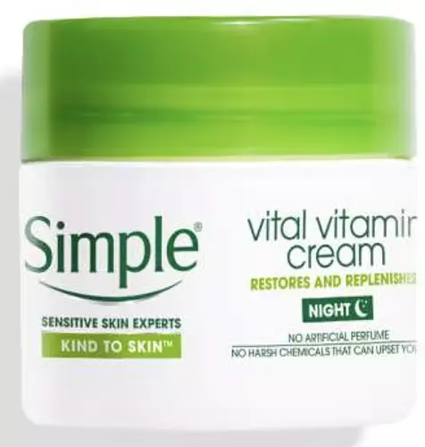 Simple Skincare Kind to Skin Vital Vitamin Night Cream