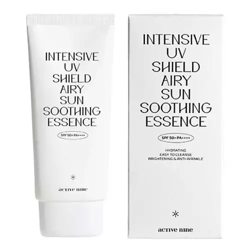 Active Nine Intensive UV Shield Airy Sun Soothing Essence SPF 50 PA++++