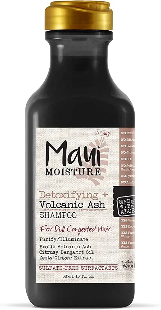 Maui Moisture Detoxifying + Volcanic Ash Shampoo (Ingredients