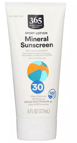 365 Everyday Value Mineral Sport Sunscreen Lotion SPF 30