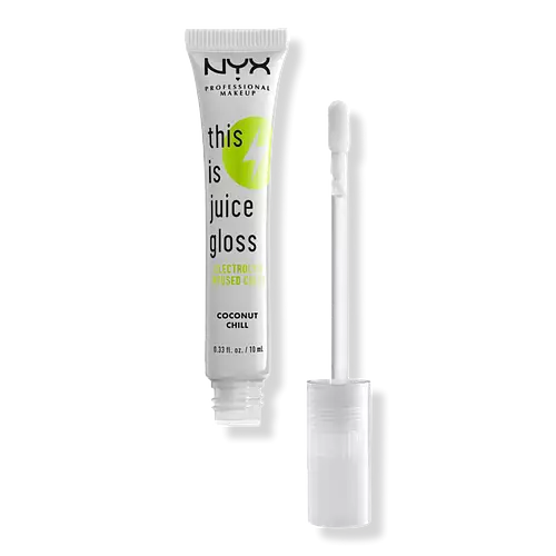 NYX Cosmetics This is Juice Gloss Hydrating Lip Gloss Coconut Chill