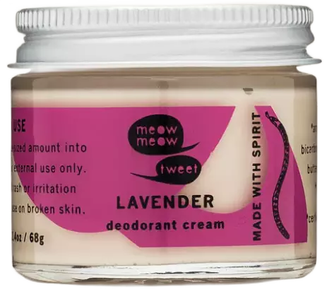 Meow Meow Tweet Deodorant Cream Lavender